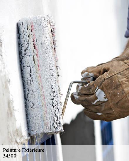 Peinture Extérieure  beziers-34500 Entreprise Sud facade