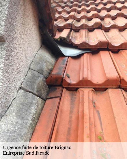 Urgence fuite de toiture  brignac-34800 Entreprise Sud facade